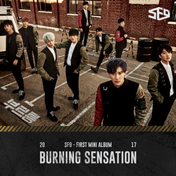 SF9 First Mini Album `Burning Sensation`