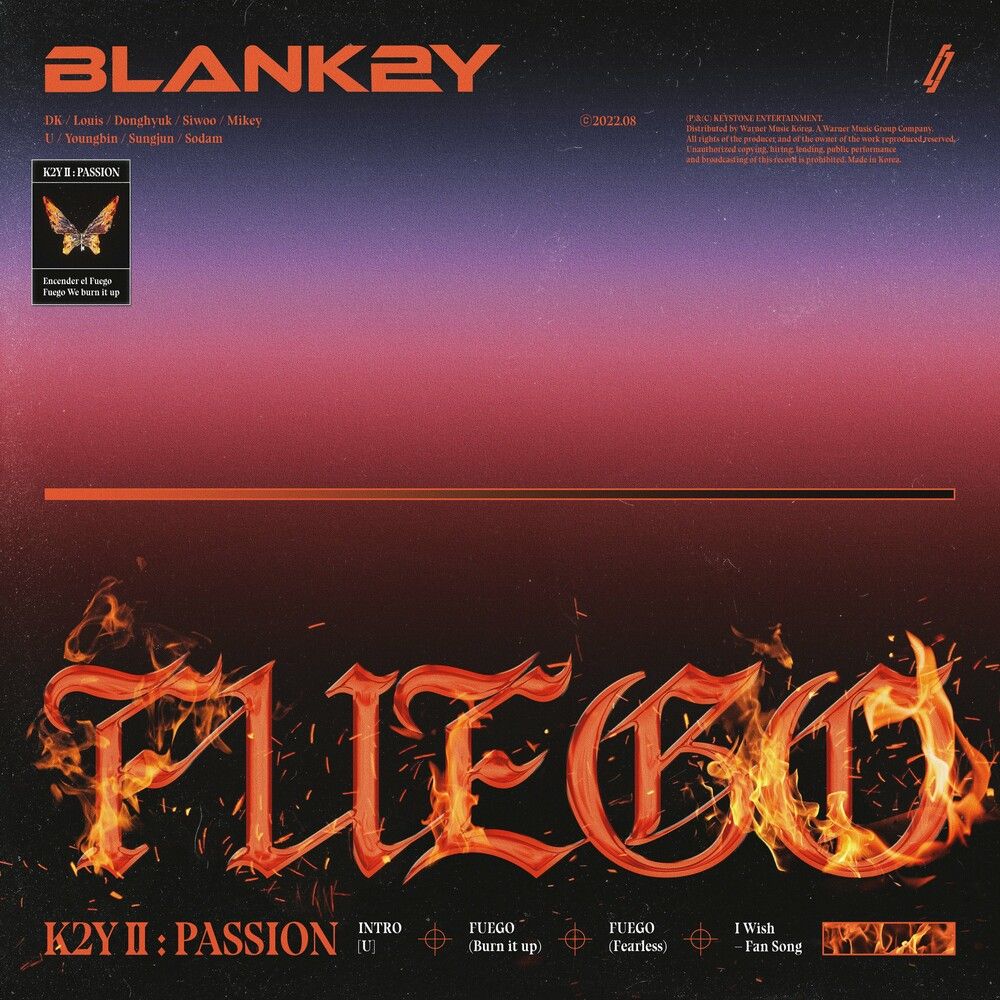 download BLANK2Y – K2Y II: PASSION [FUEGO] mp3 for free